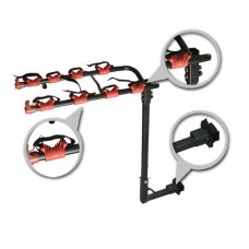 New Deluxe Hitch Mounted Bicycle Bike Rack for 4 Bicycles - B004ZM6M6U
